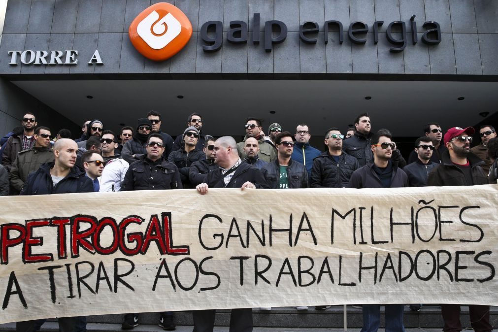 Trabalhadores da Petrogal iniciam greve de cinco dias