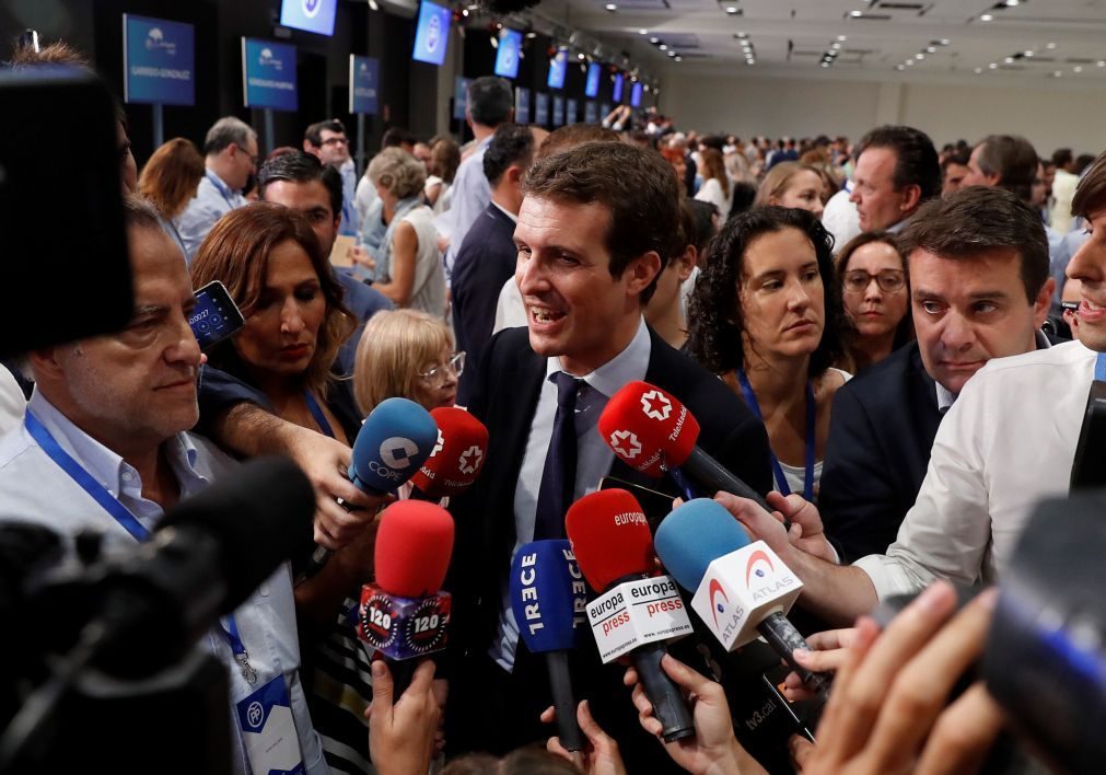 Pablo Casado novo presidente do PP espanhol sucede a Mariano Rajoy