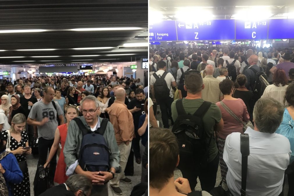 ÚLTIMA HORA: Aeroporto de Frankfurt está a ser evacuado