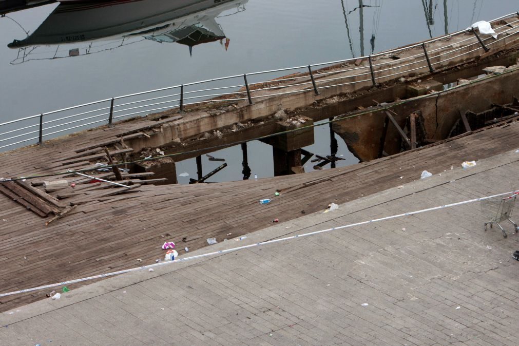 As causas da queda de plataforma num festival em Vigo