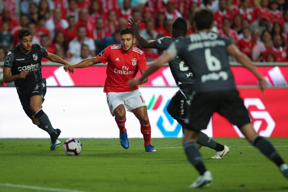 Salvio integra convocados do Benfica para visita ao PAOK