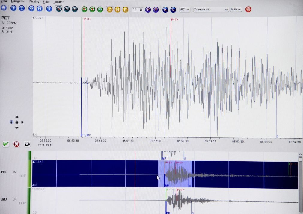 Sismo com magnitude 1,9 sentido nos Açores