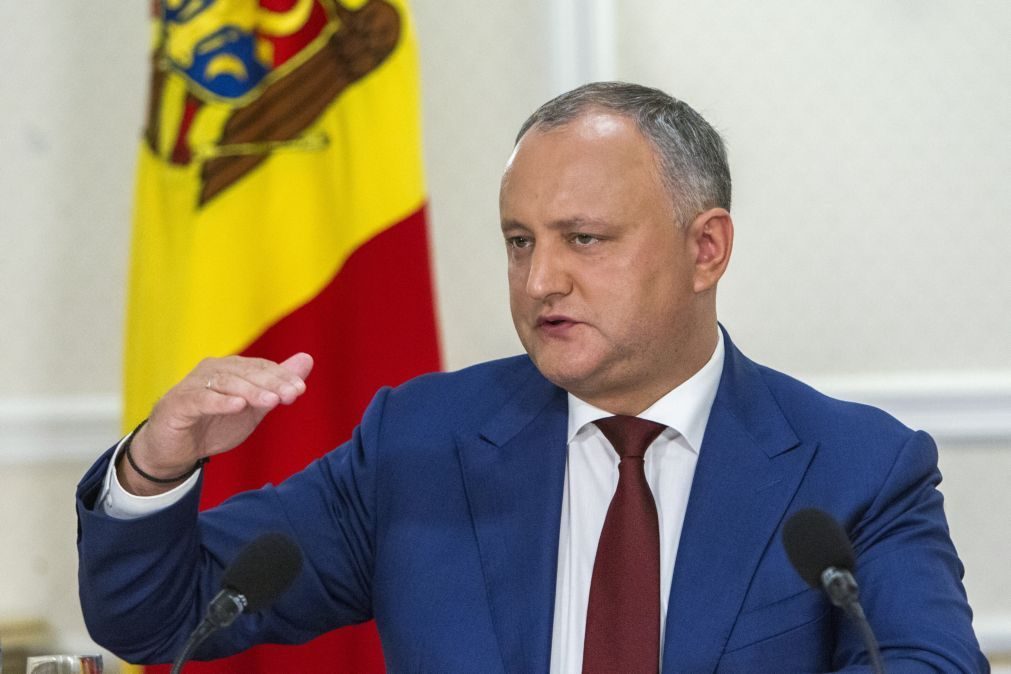 Presidente moldavo hospitalizado após acidente rodoviário