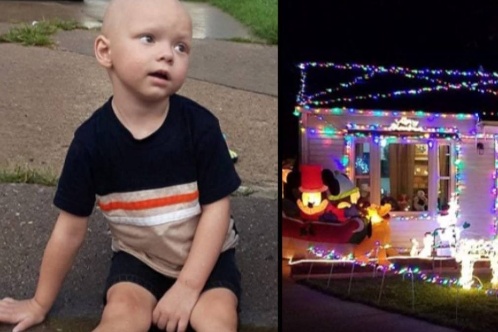 Menino de dois anos tem meses de vida e cidade celebrou o Natal mais cedo