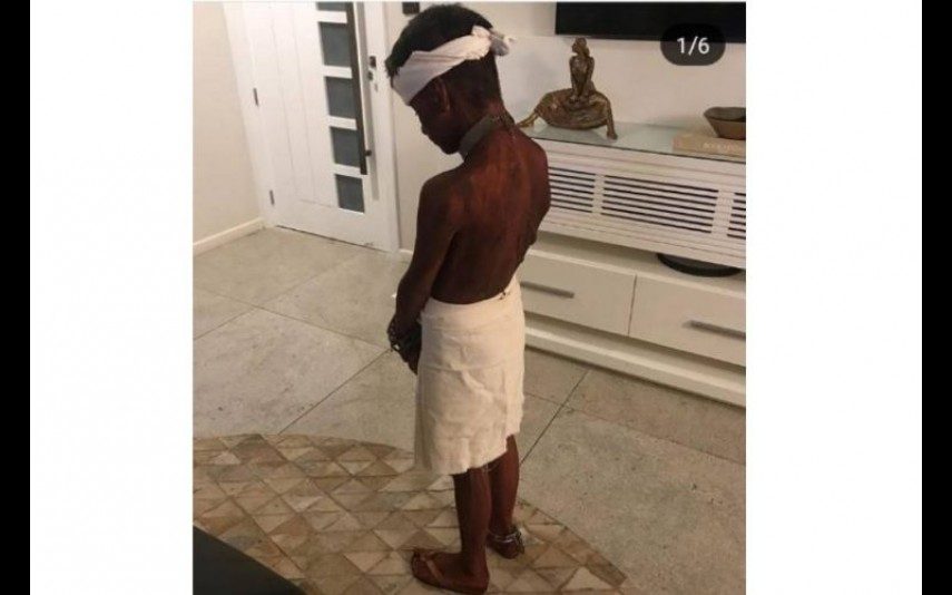 Polémica no Brasil Mãe mascara filho de escravo no Halloween e é arrasada