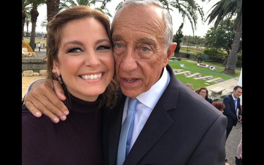 Vanessa Oliveira «derretida» com Marcelo Rebelo de Sousa A história por detrás da selfie