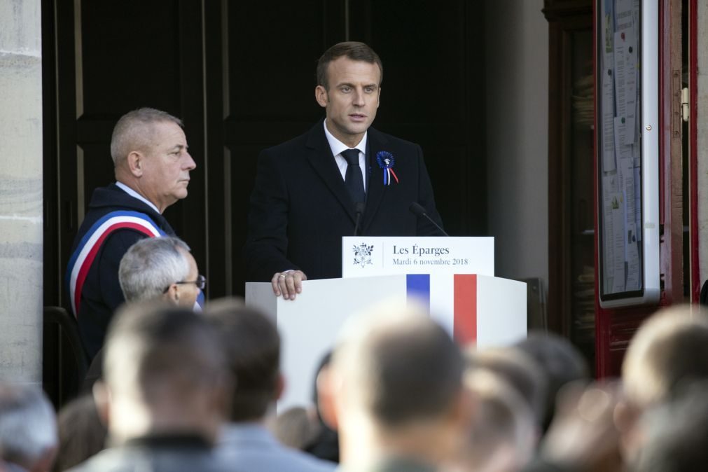 Detidos em França seis suspeitos de planearem ataque contra PR Macron