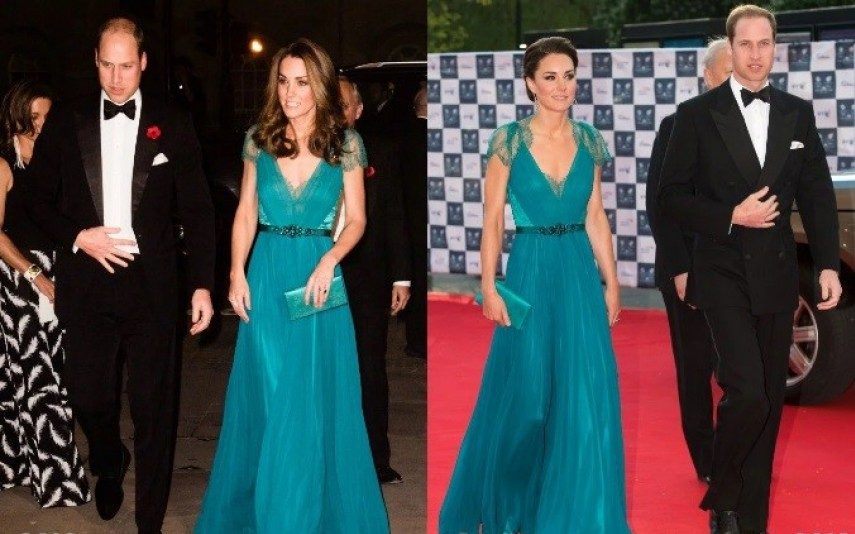 Kate Middleton repete vestido que usou há seis anos