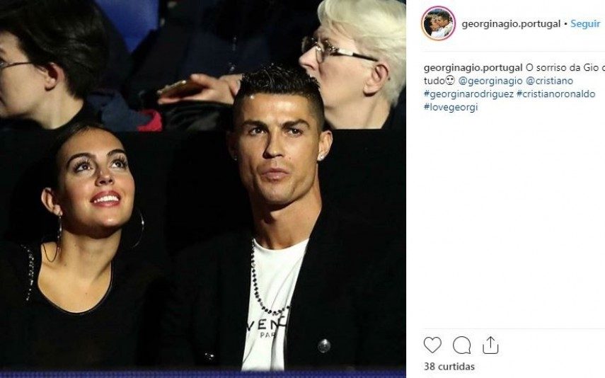 Cristiano Ronaldo defende Georgina Rodríguez de bola de ténis. Veja o vídeo