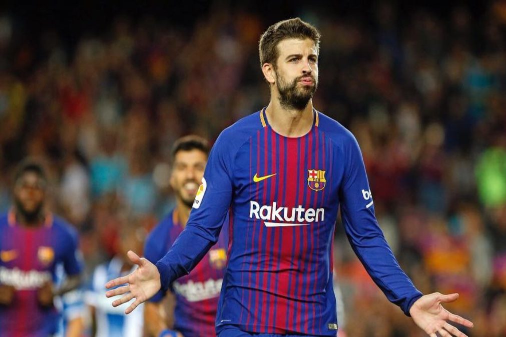 Piqué multado em 48 mil euros depois de conduzir sem pontos na carta de condução