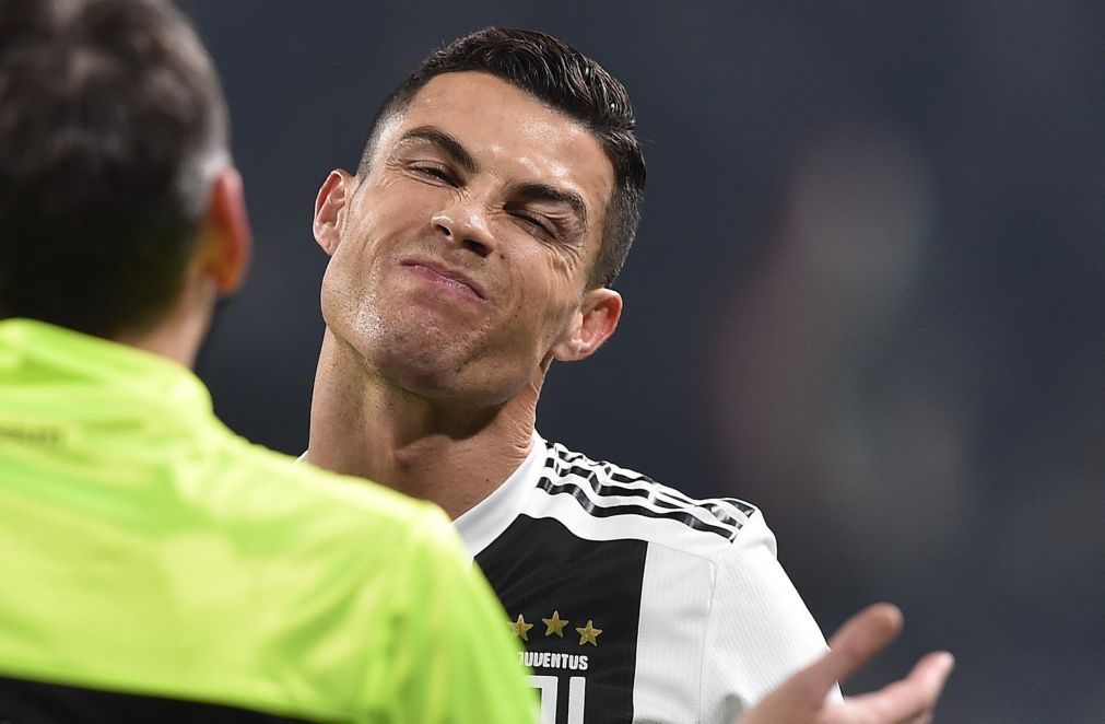 Cristiano Ronaldo desiludido por não vencer a Bola de Ouro