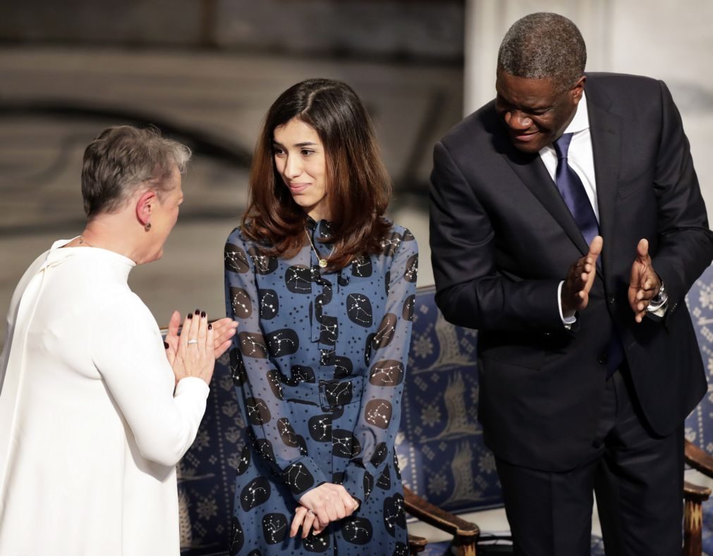 Prémios Nobel da Paz pedem fim da impunidade por violência sexual