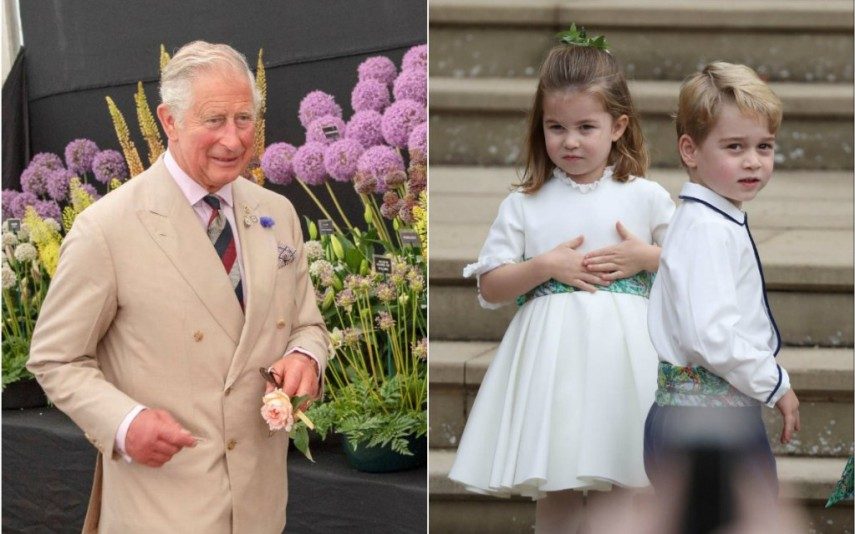 Tal avô... tal neta Príncipe Carlos e princesa Charlotte partilham a mesma paixão