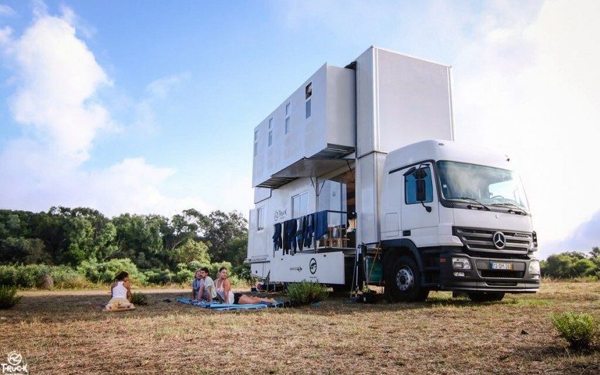 Truck Surf Hotel O camião português que é um hotel de sonho