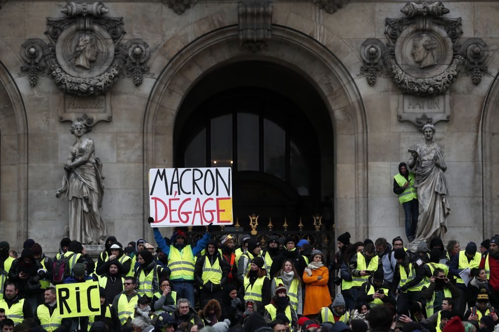 Coletes Amarelos em Paris: balanço das primeiras horas de protesto