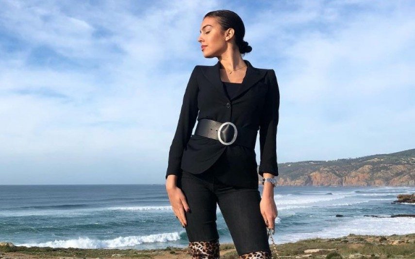 Look de Georgina Rodríguez de visita a Portugal gera discórdia