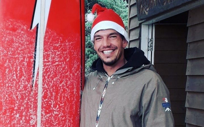 E se o seu presente de Natal fosse uma aula de surf com o Dave?