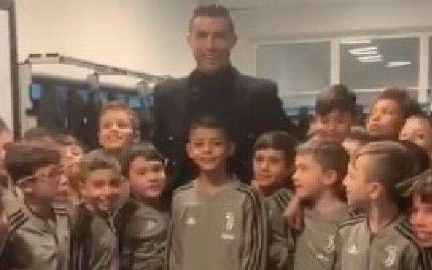 Cristiano Ronaldo é o «rei» dos amigos do filho