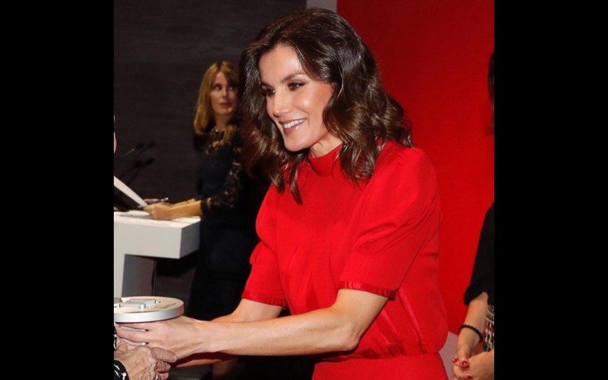 Letizia usa vestido da Rainha Sofia após desavenças