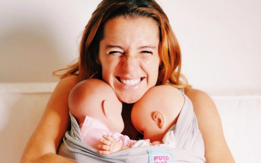 Gabriela Sobral e Inês Herédia As primeiras palavras após serem mães