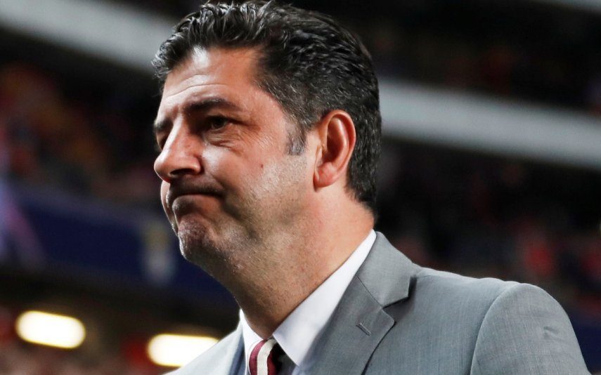 Lágrimas na despedida de Rui Vitória: Mulher e filhas inconsoláveis