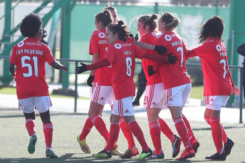 Equipa feminina do Benfica bate recorde de golos num só jogo