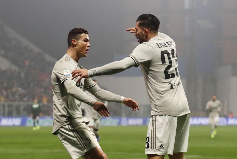 Golo e assistência de Ronaldo no regresso da Juventus às vitórias [vídeo]