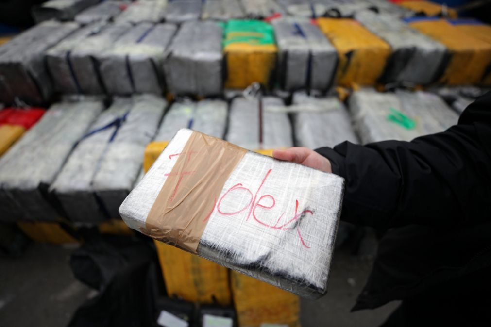 Mais de 3.300 Kg de cocaína apreendidos ao largo da costa portuguesa