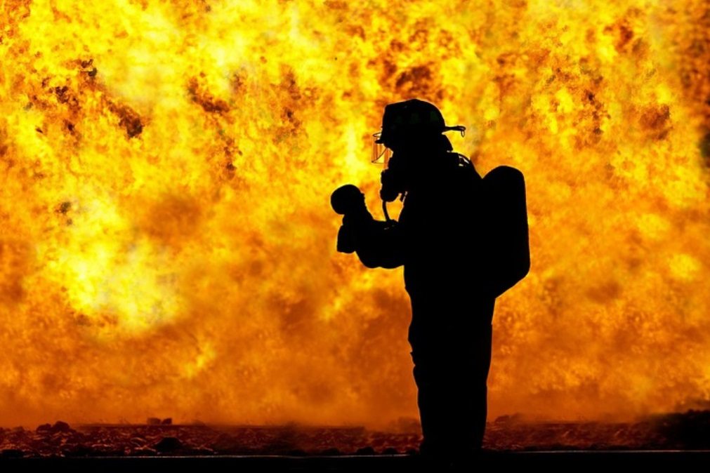 Incêndio em fábrica de papel da Feira combatido por 134 bombeiros