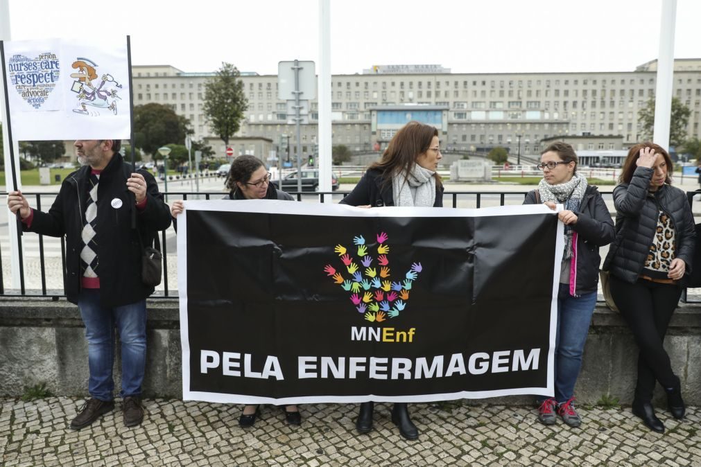 Greve dos enfermeiros termina hoje mas profissionais não abandonam a luta