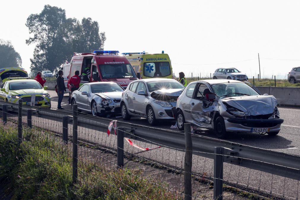 Acidente na A6 em Elvas faz 16 vítimas, 15 delas espanholas