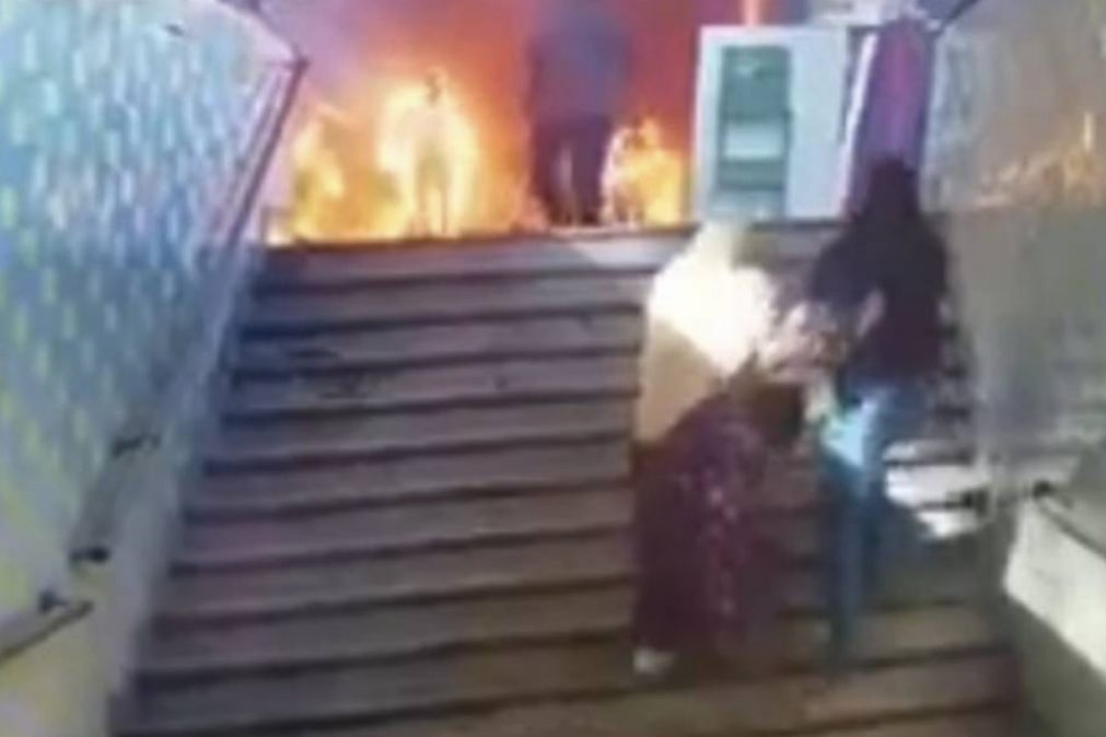 Explosão na estação de comboios no Egito divulgada em novos vídeos