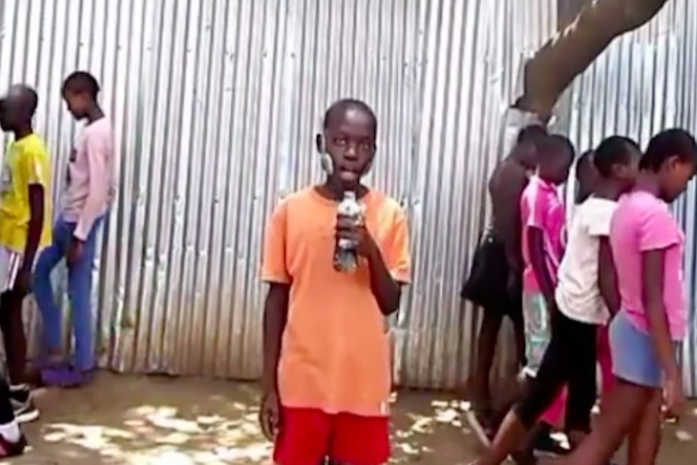 Música «Telemóveis» de Conan Osiris é interpretada por crianças do Quénia