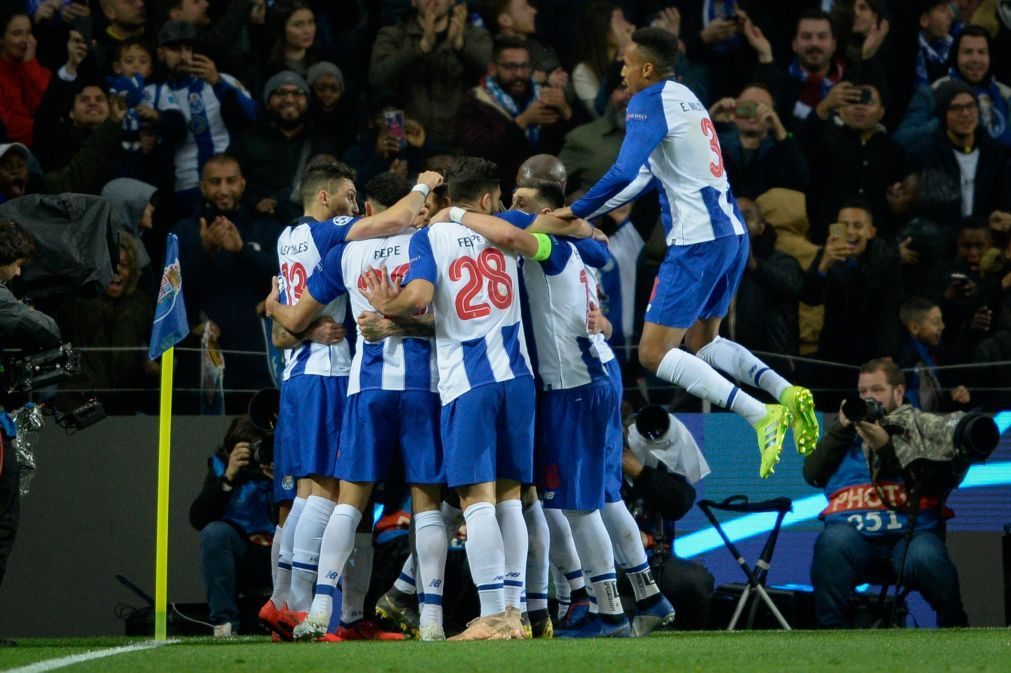 FC Porto vence Roma e apura-se para os quartos de final da Champions