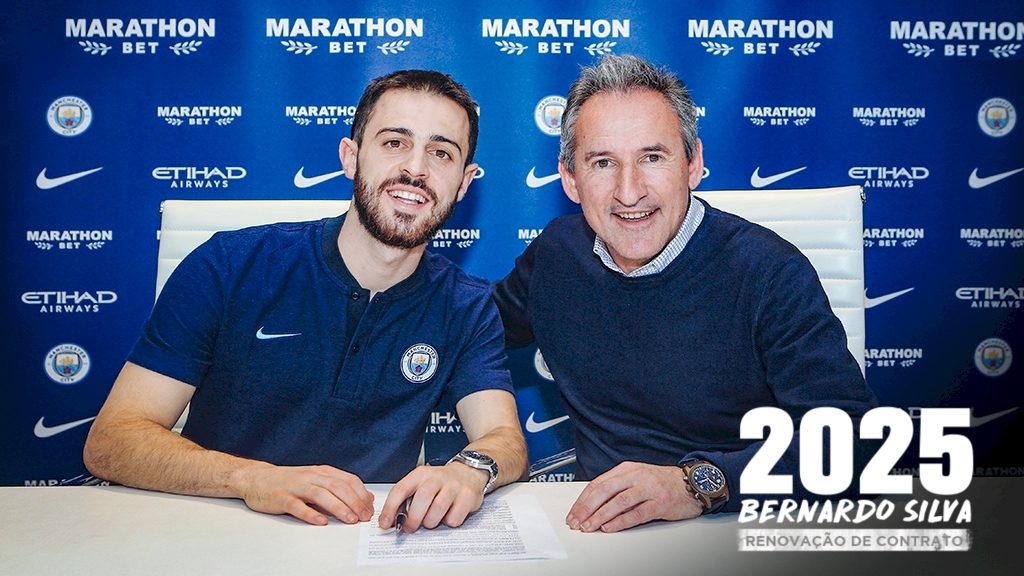 Oficial | Bernardo Silva renova com o Manchester City