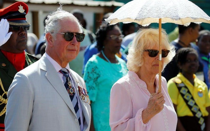 Príncipe Carlos e Camilla nas Caraíbas