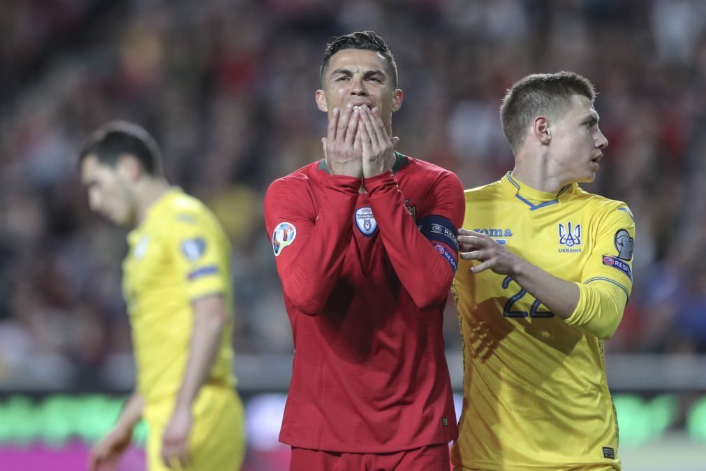 Portugal-Ucrânia | Empate a zero no regresso de Ronaldo a casa [vídeo]