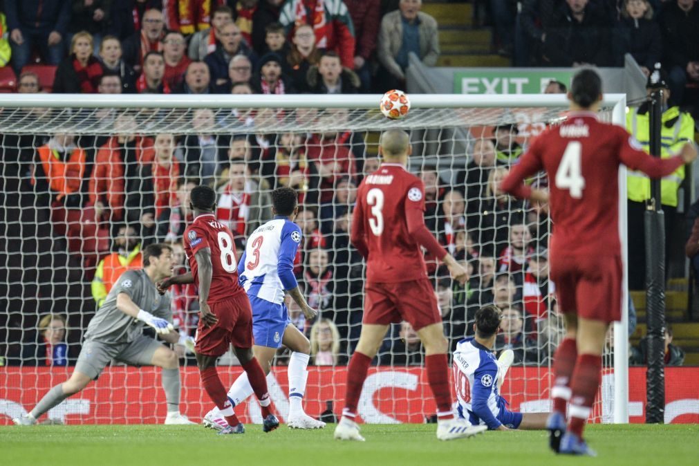 FC Porto-Liverpool termina em goleada e os Dragões fora da Europa [vídeos]