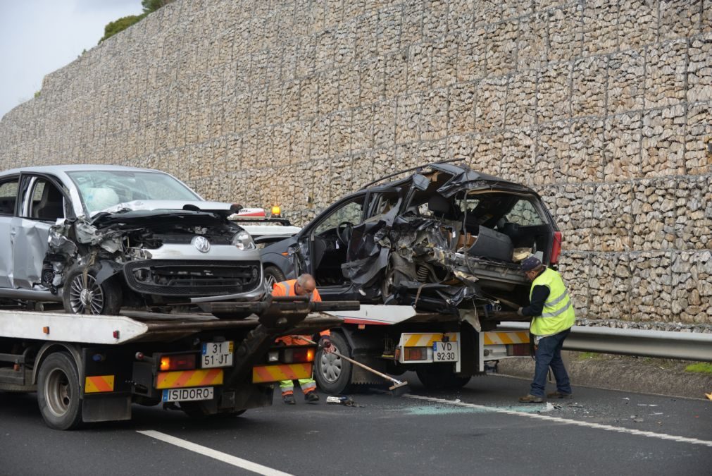 Mais acidentes, mas menos mortos nas estradas portuguesas