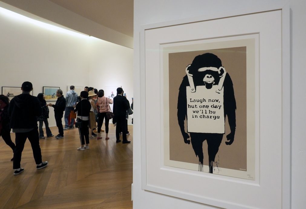 Exposição de Banksy feita sem o seu consentimento chega a Lisboa