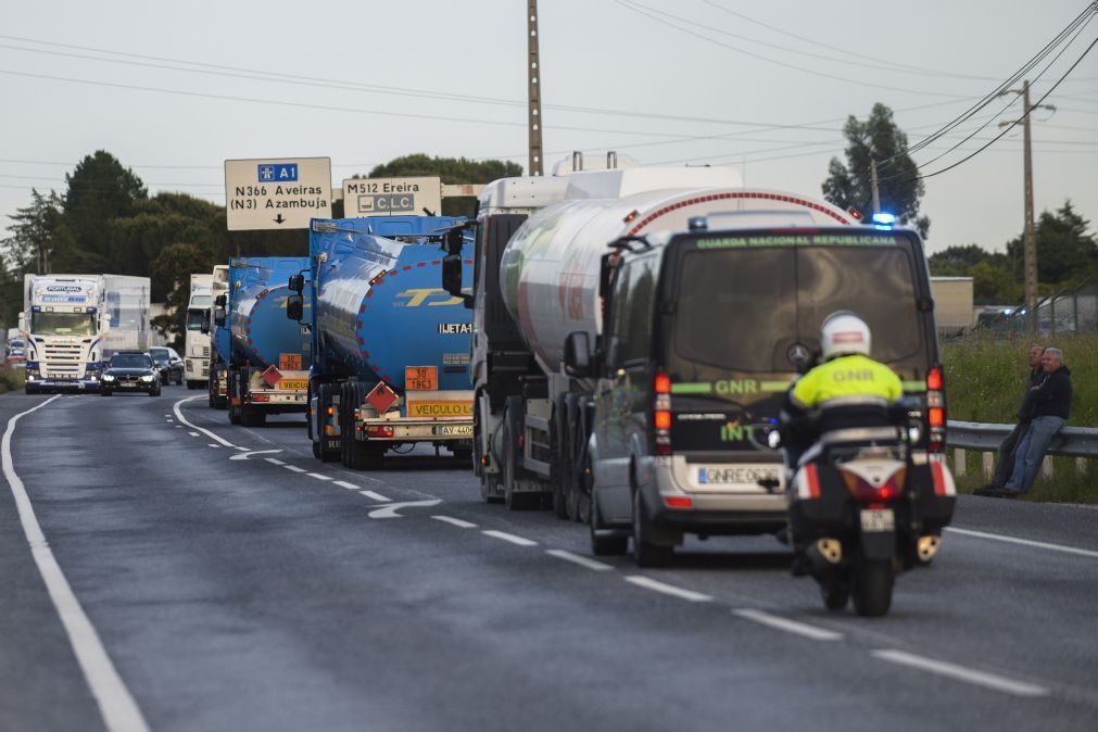 Motoristas de matérias perigosas entregam pré-aviso de greve