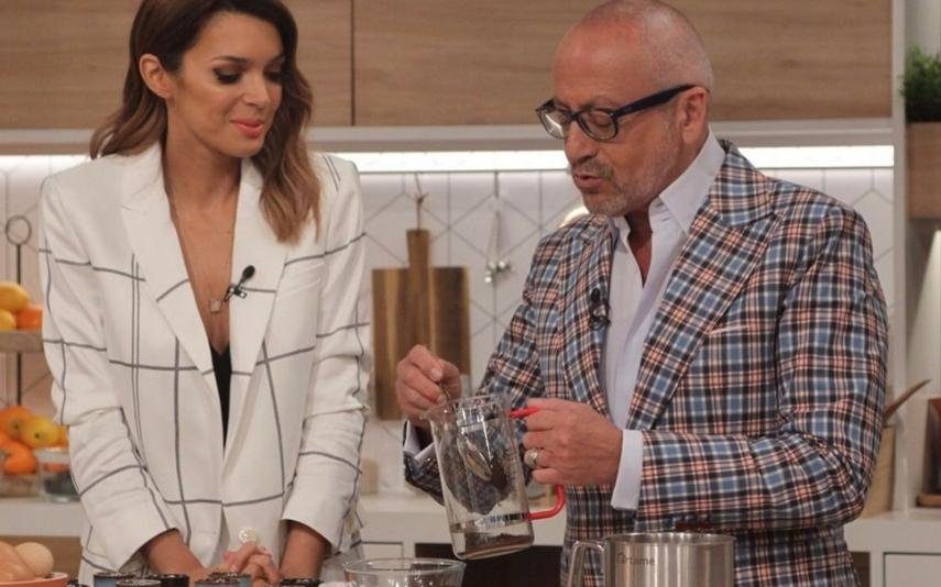 Goucha e Maria têm competição de culinária no Você na TV