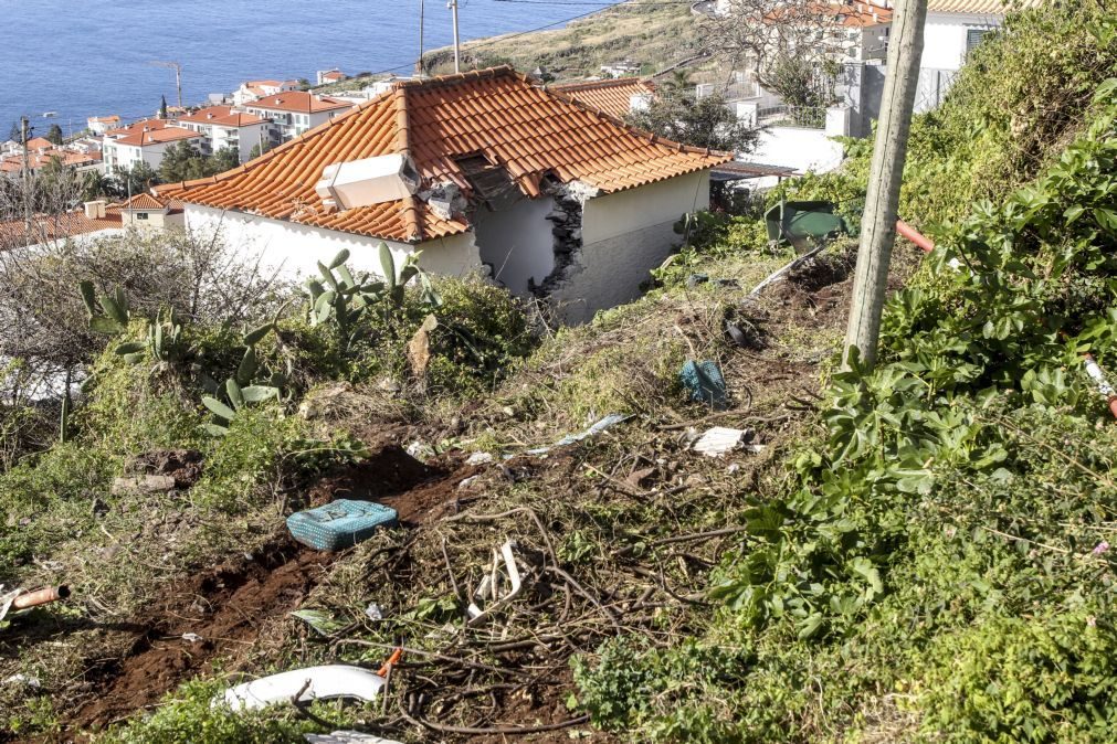 Madeira | Imagens de drone mostram local do acidente