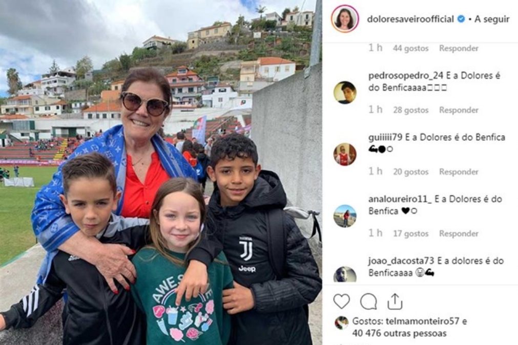 Dolores leva benfiquistas à euforia com publicação no Instagram