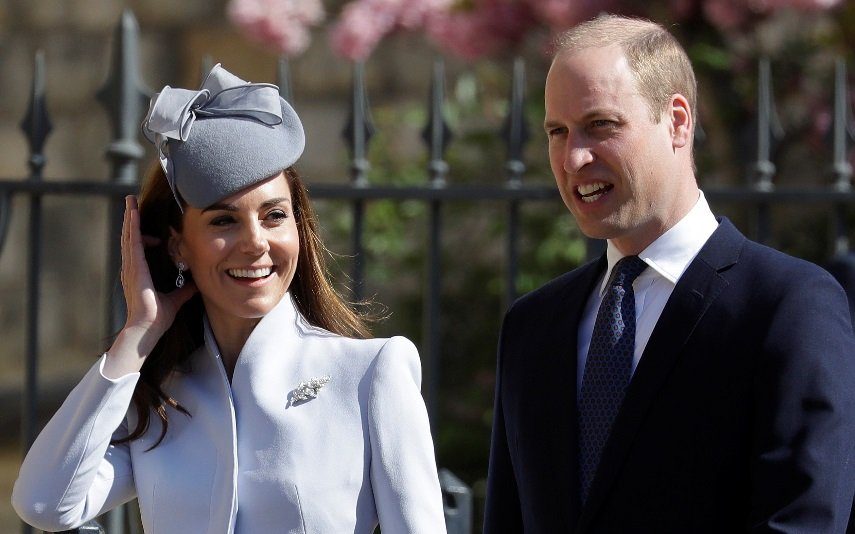 Os sorrisos entre Kate e William após rumores de traição