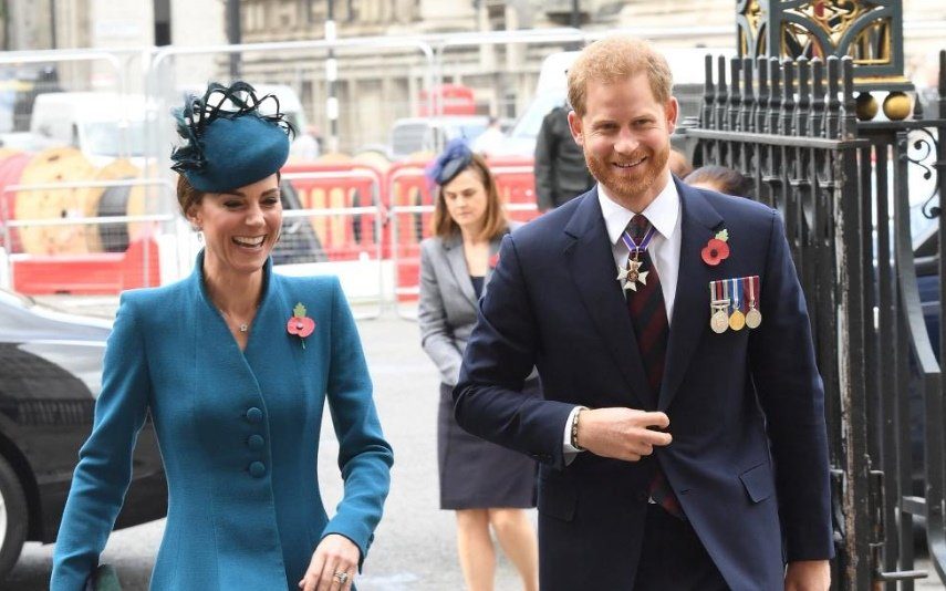 Príncipe Harry e Kate Middleton extremamente animados Especialista garante: problemas somente ligados aos irmãos