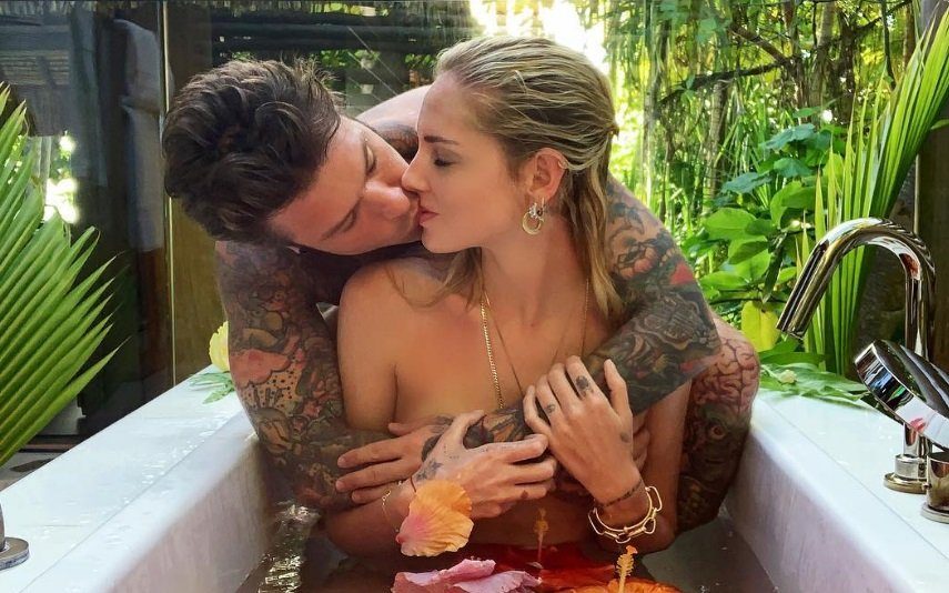 Chiara Ferragni e Fedez de férias em destino paradisíaco