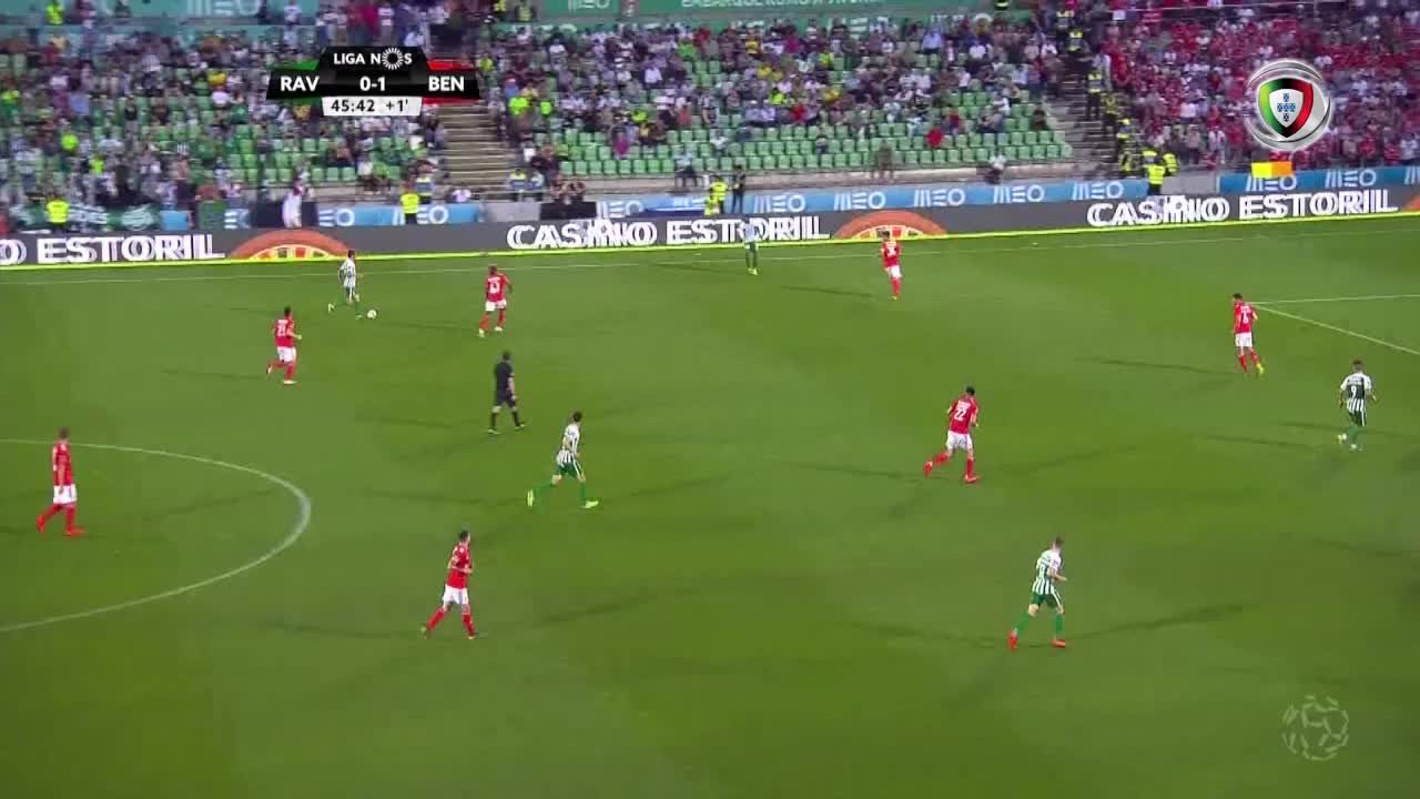 Rio Ave-Benfica [50'] Tarantini reduz para 1-2! [vídeo]