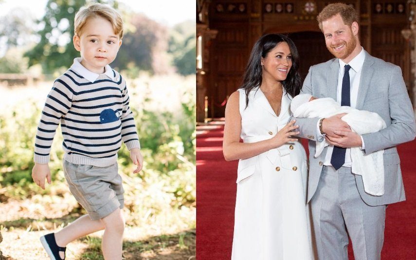 Bebé de Meghan e Harry Nome de Archie foi escolhido pelo Princípe George?