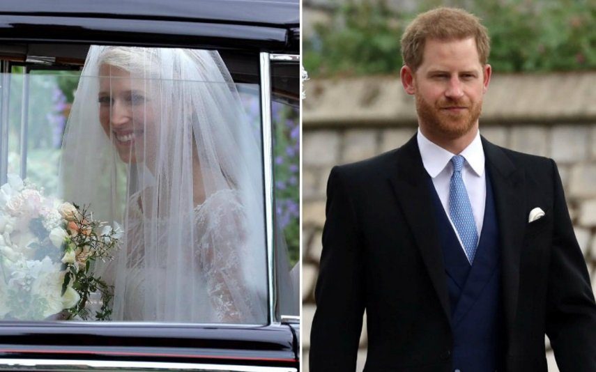 Harry surge inesperadamente no casamento de Lady Gabriella Windsor e Thomas Kingston 